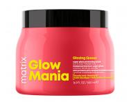 Ochranná maska pro zářivý lesk matných barvených vlasů Matrix Glow Mania - 500 ml