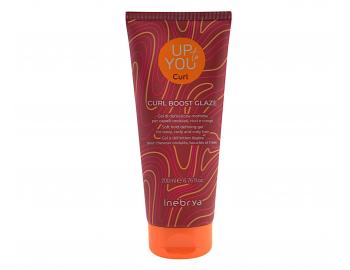 Gel pro definici vlnitých a kudrnatých vlasů Inebrya Up To You Curl Boost Glaze - 200 ml