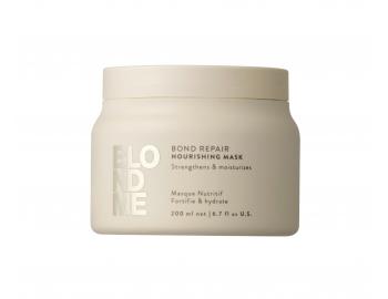 Vyživující maska pro blond vlasy Schwarzkopf Professional BlondMe Bond Repair Nourishing Mask - 200 ml