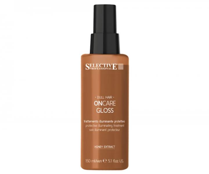 Bezoplachov� kr�mov� sprej pro vlasy nam�han� sluncem Selective Professional OnCare Gloss Protective Treatment - 150 ml