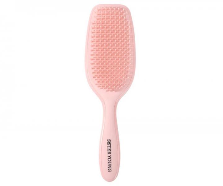Kart�� na roz�es�v�n� vlas� Sister Young Ayla Hair Brush - sv�tle r��ov�