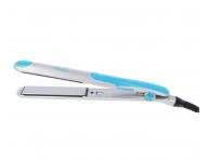 Profesionální žehlička na vlasy Eurostil Profesional Platinium Ceramic Tourmaline Straightener - stříbrná/modrá