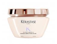 Hydrata�n� a rozjas�uj�c� maska pro pevn� a krepat� vlasy K�rastase Gloss Absolu Masque Cr�me Hydra-Glaze - 200 ml