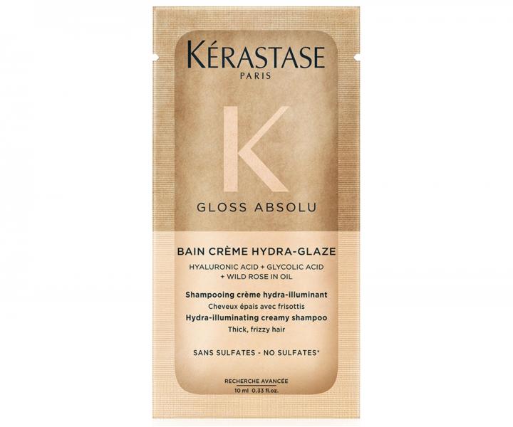 Stylingov� kr�m pro pevn� a krepat� vlasy K�rastase Gloss Absolu Frizz-Glaze Cream - 10 ml (bonus)