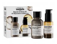 Cestovn� sada pro po�kozen� vlasy Lor�al Professionnel Serie Expert Absolut Repair Molecular Repair & Shine Kit