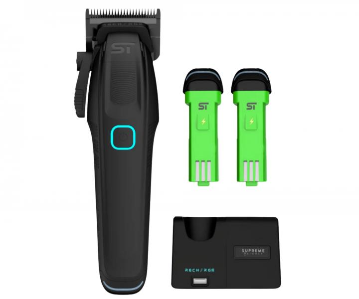 Profesion�ln� st�ihac� strojek s v�m�nn�mi bateriemi Supreme Trimmer Recharge STC779 - �ern�