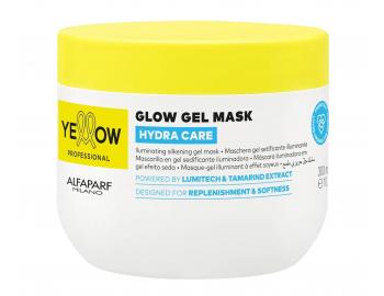 Rozjas�uj�c� hydrata�n� gelov� maska pro vlasy bez lesku Yellow Professional Hydra Care Glow Gel Mask - 300 ml