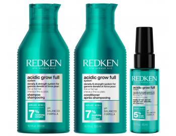 Sada pro hustotu a objem jemn�ch, zplihl�ch a norm�ln�ch vlas� Redken Acidic Grow Full System + s�rum zdarma