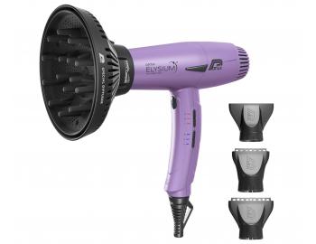 Profesionální fén na vlasy s difuzérem Parlux Elysium Lilac - 2300 W, světle fialový