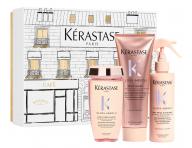 Drkov sada pro hydrataci a lesk vlas se sklonem ke krepatn Krastase Gloss Absolu