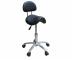 Taburet na kole�k�ch s op�rkou Detail T2 - �ern� (38)