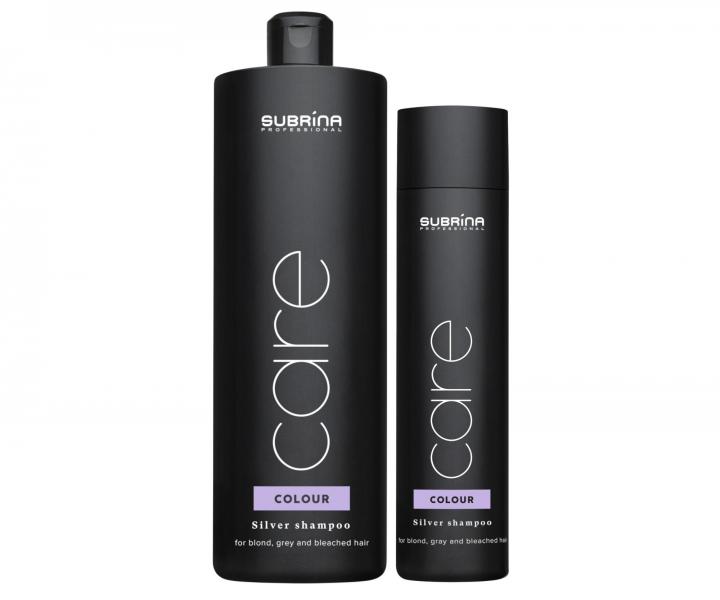 ampon pro neutralizaci lutch tn Subrina Professional Care Colour Silver - 1000 ml + ampon 250 ml zdarma