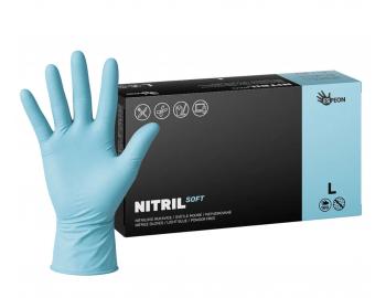 Nitrilov� rukavice Espeon Nitril Soft - 100 ks, modr�, velikost L