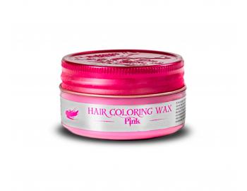 Barvicí vosk na vlasy Barbertime Hair Coloring Wax - 100 ml, růžový