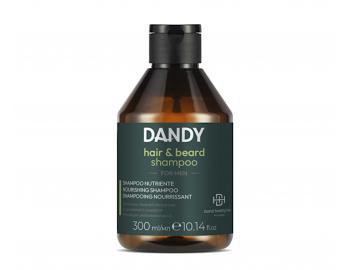 Pánský šampon pro šetrné mytí vlasů a vousů Dandy Beard & Hair Shampoo For Men - 300 ml