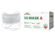 Ochranná rouška s filtrem z nanovlákna Batist Nano Fiber A - 17,5 x 9,5 cm, 50 ks
