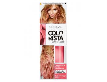 Vym�vaj�c� se barva Lor�al Colorista Washout Dirty Pink Hair - syt� r��ov�