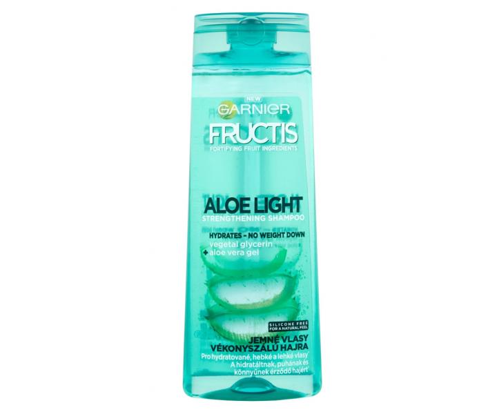 ampon pro jemn vlasy Garnier Fructis Aloe Light - 400 ml