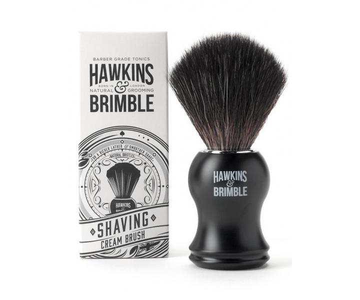 Štětka na holení se syntetickými štětinami Hawkins & Brimble - černá