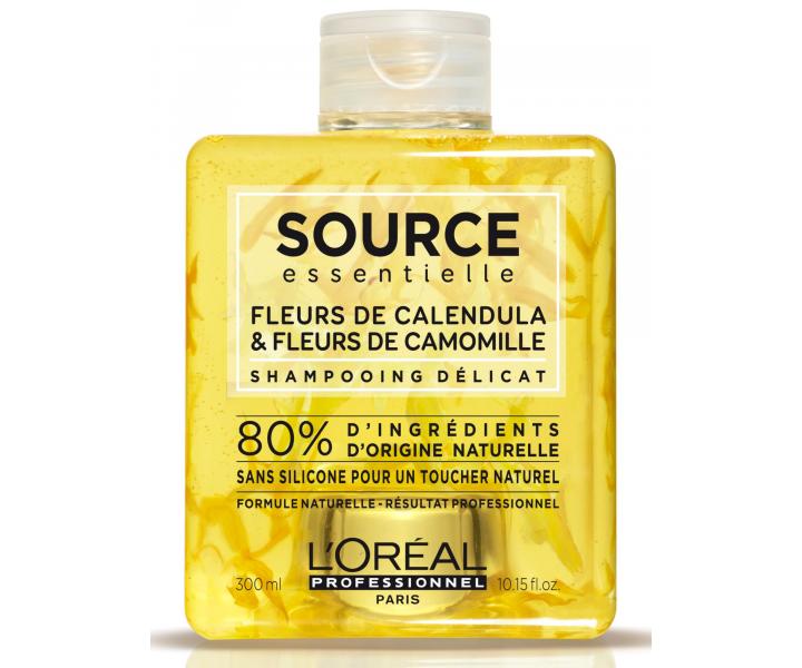 Veganský šampon pro citlivou pokožku Loréal Source Delicate - 300 ml