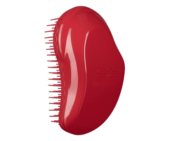 Kartáč na rozčesávání vlasů Tangle Teezer Thick and Curly - červený