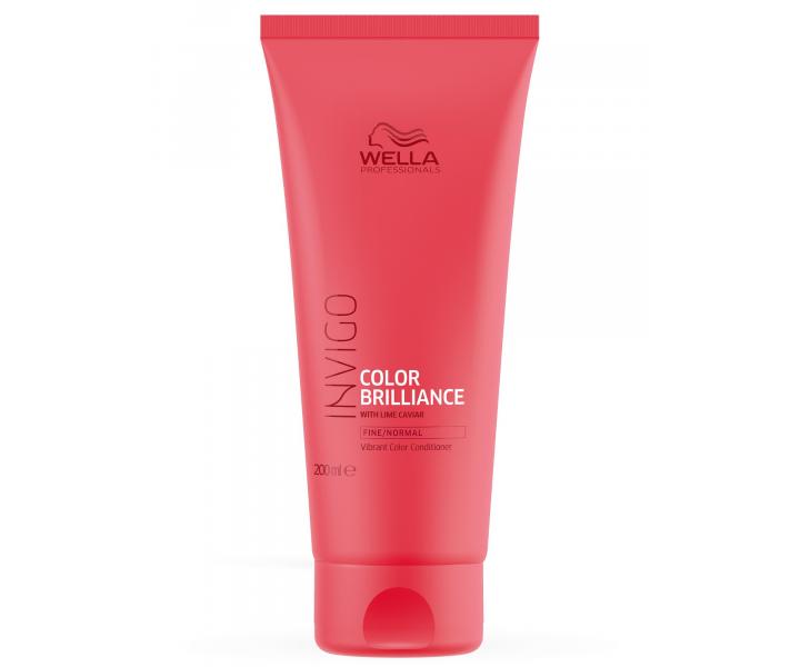 Péče pro jemné až normální barvené vlasy Wella Invigo Color Brilliance Fine/Normal - 200 ml