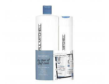 ada pro hydrataci a ochranu vlas Paul Mitchell - Original - sada - ampon 1000 ml + bezoplachov kondicionr 300 ml