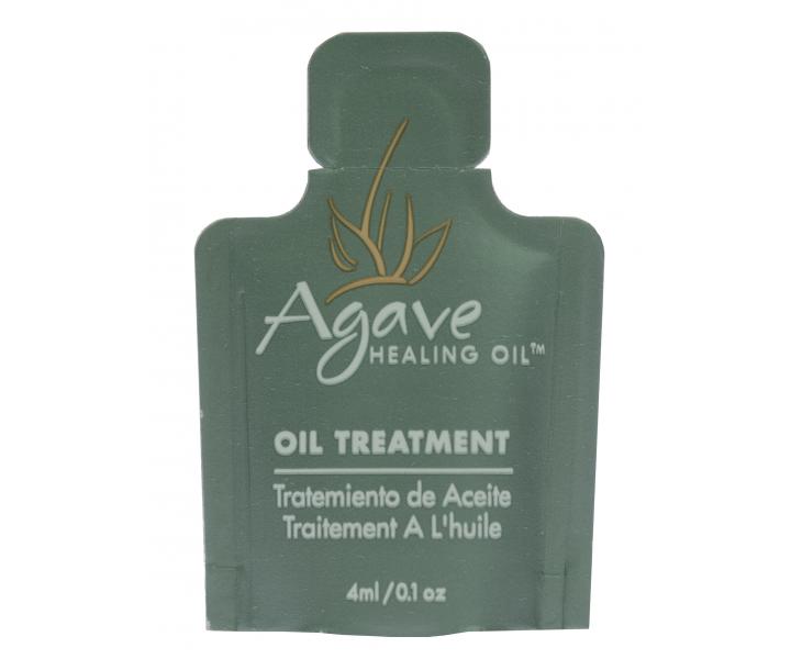 Regeneran olej pro nepoddajn a krepat vlasy Agave - 4 ml