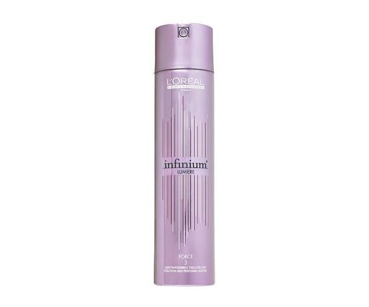 Lor�al Lak na vlasy Infinium Lumiere Strong 3 - 300 ml