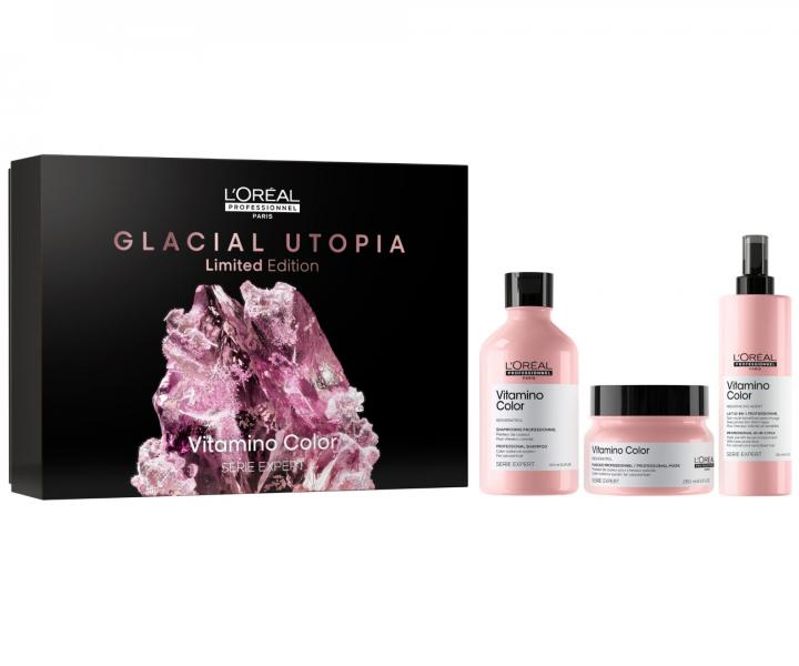 Dárková sada pro zářivou barvu vlasů Loréal Professionnel Serie Expert ...