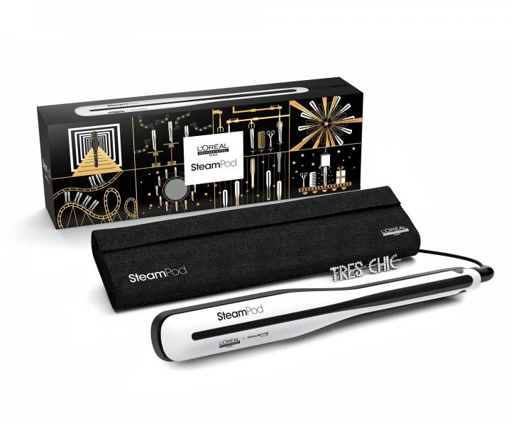 Dárkové balení parní žehličky na vlasy Loréal Professionnel SteamPod 3.0