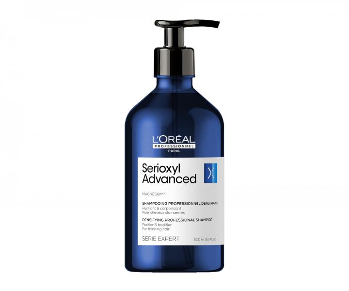 ampon pro obnoven hustoty vlas Loral Professionnel Serioxyl Advanced Shampoo - 500 ml