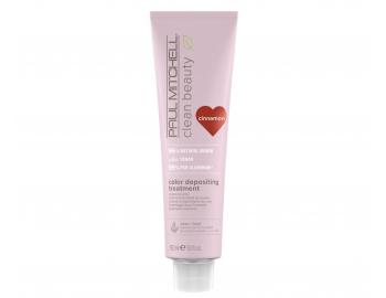 Vyživující barvicí maska Paul Mitchell Clean Beauty Color Depositing Treatment - skořicová, 150 ml