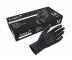 Latexové rukavice pro kadeřníky Sibel Black Pro 20 ks - M