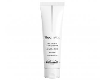 Termoochranný a vyhlazující krém pro husté vlasy Loréal Professionnel SteamPod - 150 ml