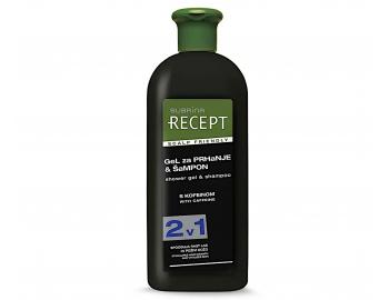 ampon a sprchov gel 2v1 s kofeinem Subrina Recept Shower Gel & Shampoo Scalp Friendly - 400 ml