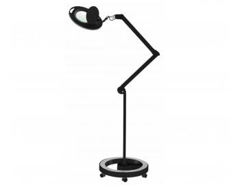 Zv�t�ovac� lupa s LED lampou na stojanu i s uchycen�m na st�l Weelko Mega+ Black - 5 dioptri�