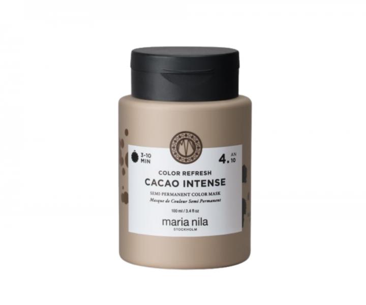 Maska pro o�iven� barvy vlas� Maria Nila Colour Refresh Cacao Intense - tmav� hn�d�, 100 ml