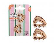 Sk�ipce do vlas� Invisibobble Clipstar XS All Stars Golden Caddie - 2 ks, jantarov� hn�d�