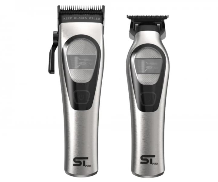 Sada profesion�ln�ho st�ihac�ho a konturovac�ho strojku na vlasy Supreme Trimmer TORQ Kit Elite Set - chromov�