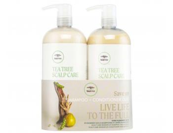 Sada pro plnj vlasy Paul Mitchell Tea Tree Scalp Care Save On Duo
