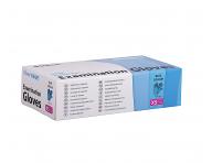 Jednorázové nitrilové rukavice Batist Flower Smart XS - 100 ks, modré