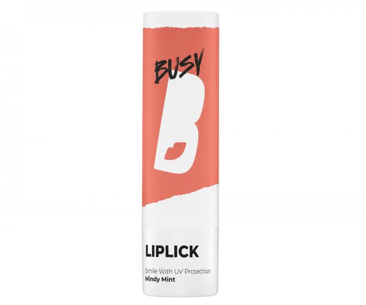 Hydrata�n� a vy�ivuj�c� balz�m na rty BusyB Liplick Mindy Mint SPF 25 - 4,8 g