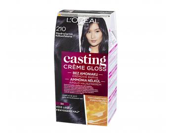 Přeliv bez amoniaku Loréal Casting Créme Gloss - 210 modro-černá