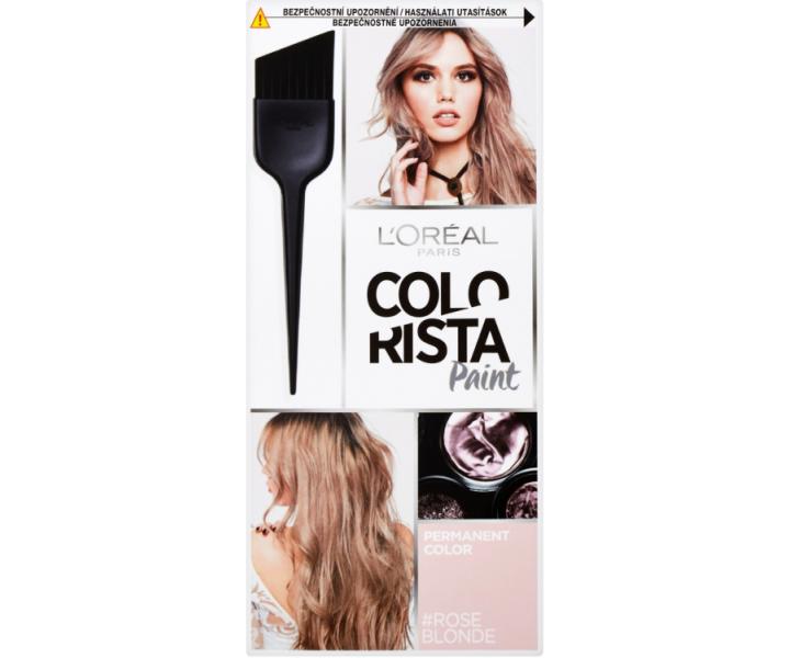 Permanentní barva Loréal Colorista Paint 10.231 Rose Blonde - pastelová růžová