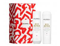 Dárková sada pro suché a poškozené vlasy Goldwell Dualsenses Rich Repair