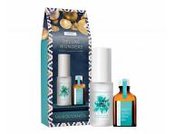 Dárková sada lehké olejové péče a vůně na vlasy a tělo Moroccanoil Deluxe Wonders Light