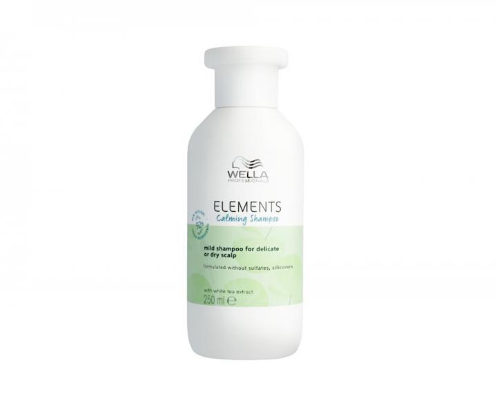 Šampon pro zklidnění vlasové pokožky Wella Professionals Elements Calming Shampoo - 250 ml
