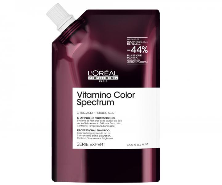 ampon pro ultra pi o barven vlasy Loral Professionnel Serie Expert Vitamino Color Spectrum - 1000 ml, nhradn npl