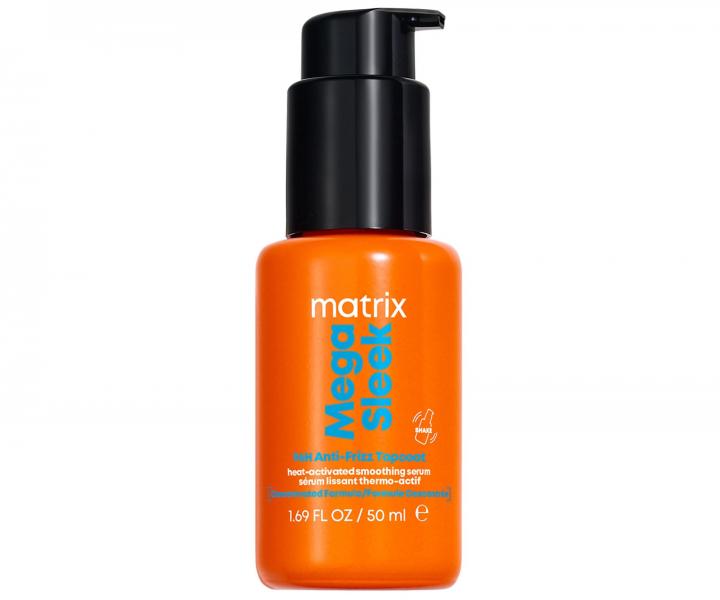 Uhlazuj�c� termoochrann� s�rum pro nepoddajn� vlasy Matrix Mega Sleek 96H Anti-Frizz TopCoat Serum - 50 ml